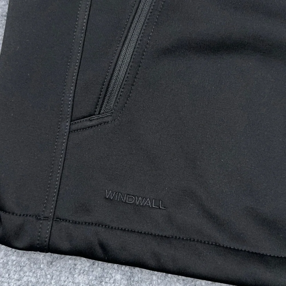 NEW The North Face Ridgewall Softshell Vest Mens XL Black DWR Zip‎ Verkada Logo